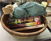 Woven Basket, Rabbit, Cook Books