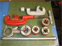 RIDGID AND TOLEDO PIPE DYES AND CUTTERS