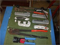 ASSORTED CUTTERS AND CRIMPERS