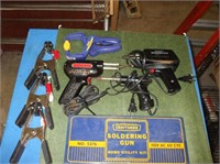 CLAMPS, SOLDERING IRONS
