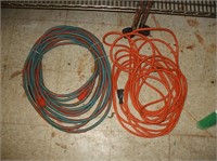 TWO HEAVY DUTY ELECTRIC CORDS
