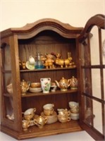 Small cabinet w/contents