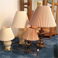 4- Table lamps