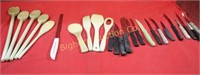 Cutlery Wooden Spoons Various Sizes/Styles