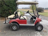 Custom Gas Golf Cart