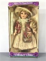 Porcelain Collector Doll in Box
