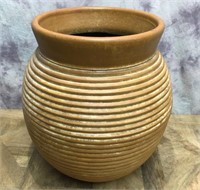 Large Clay Planter Pot -21" tall -matches lot 242