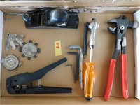 FLAT OF ASSORTED TOOLS