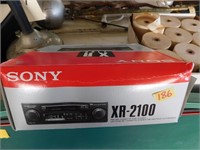 SONY FM/AM RADIO & CASSETTE PLAYER, CAR, XR-2100
