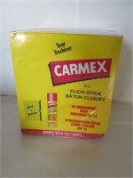 BOX LOT CARMEX LIP BALM CLICK STICK -12PCS