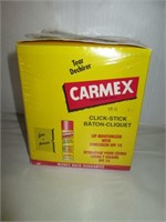 BOX LOT CARMEX LIP BALM CLICK STICK -12PCS