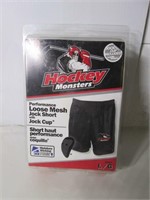 LOOSE MESH JACK SHORTS with CUP SIZE L