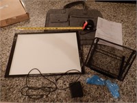 New A3 Tracing light pad -Works (small crack)
