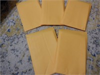 5 pack 6x9 self sealing bubble padded envelopes