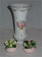 Kaiser Vase & Porcelain Florals