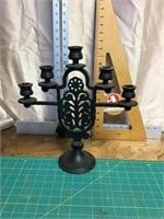 Cast iron candle