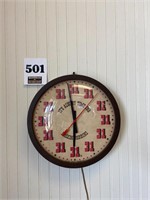 Baskin Robbins Clock