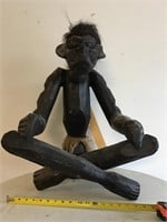 Carved Meditation Man