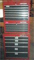 3 Pc Craftsman 10 Drawer Roll Around Tool Box