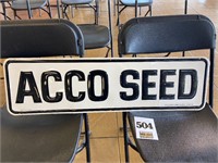ACCO SEED Sign
