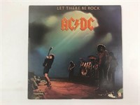 AC/DC Let There Be Rock Vinyl Record 1977