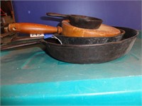 Assorted Cast Iron Skillets