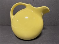 Vintage Hall 1940s yellow ball pitcher