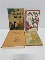 Collection of vintage hardcover books