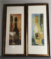 Two Big Wine Theme Prints