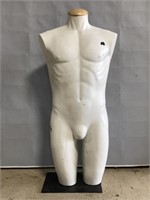 Male floor mannequin on stand