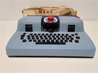 Marx toys vintage childrens typewriter toy