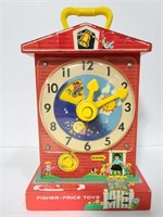 1968 Fisher Price music box teaching clock