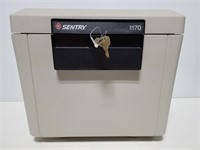 Sentry Safe with keys and folders