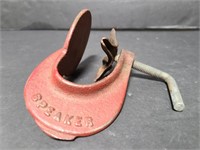 Speaker cast iron clamp