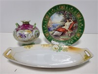 Marked and unmarked decorative china pieces