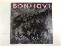 Bon Jovi Slippery When Wet Vinyl Record 1986