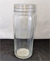Hoosier Spice Jar, No Lid, 6.5" h