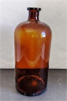 Brown Bottle, Approx 13" h
