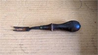 Cast Iron Stove Handle Lifter w/Wooden Handle