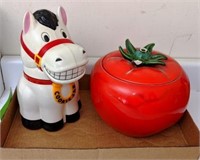 Animated Horse Cookie Jar & More