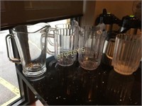 HD Glass Beer Jug & 5 Water Pitchers