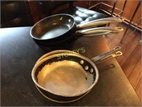 5 Asst Frying Pans