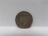 1880-H Silver Canada 5 cent