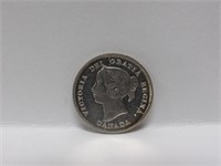 1894 Silver Canada 5 cent