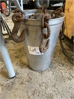 PAIL OF CHAIN