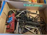 BOX LOT OF MISC. ALLEN WRENCHES