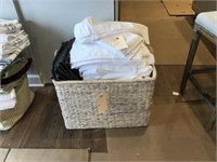 BASKET OF TOWELS