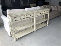 4-DRAWER CONSOLE TABLE