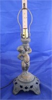 Bronze Cherub Lamp