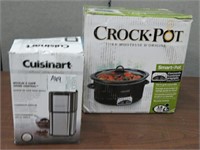 CROCK POT - CUISINART COFFEE GRINDER